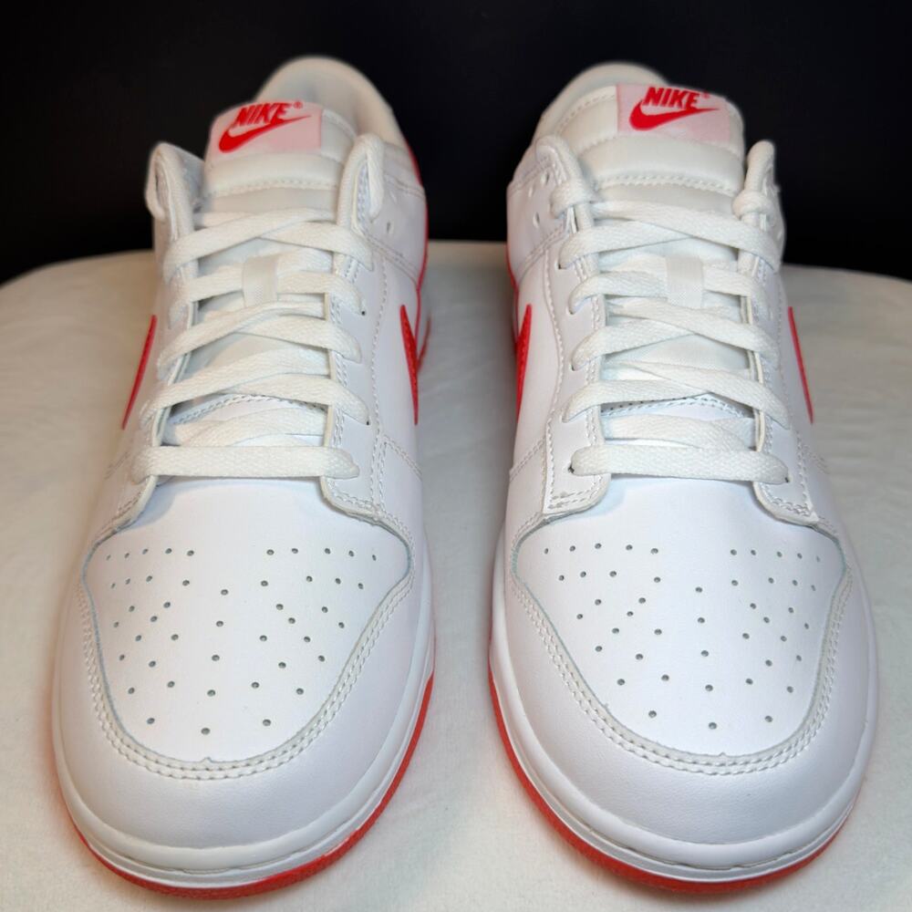 Nike Dunk Low Retro “White / Picante Red” – DV0831-103 | 10.5M - Picture 6 of 13